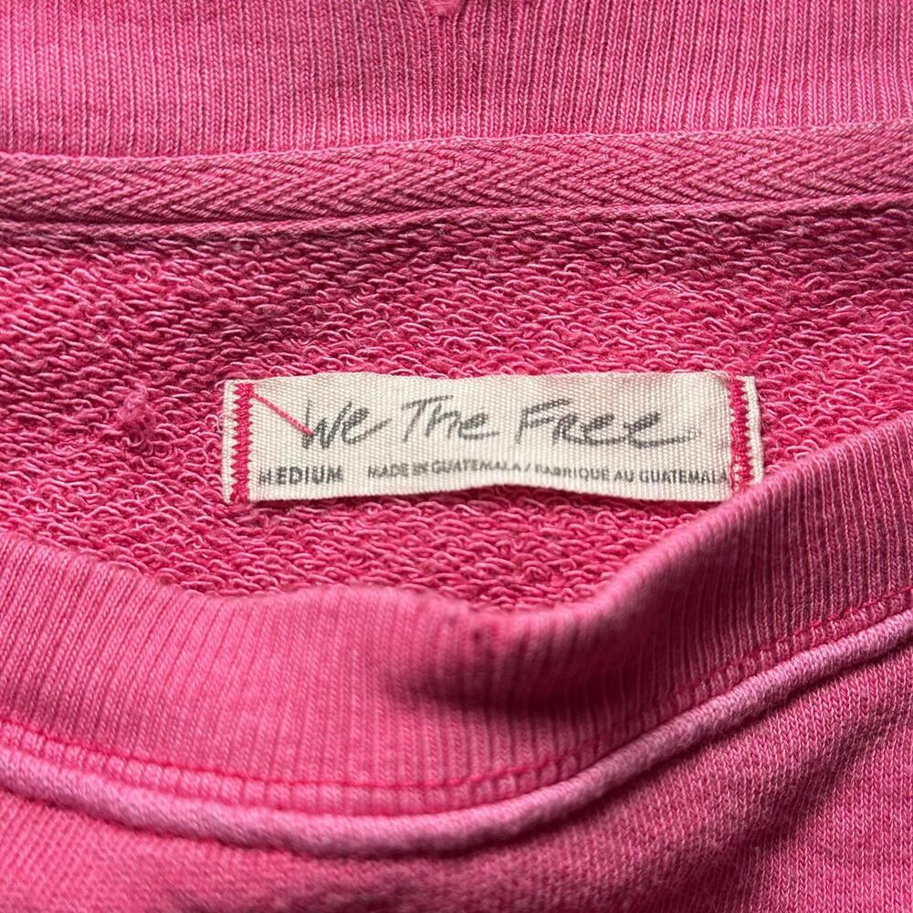 Free People Pink We The Free Oversized Camden Sweatshirt - Picture 2 of 7